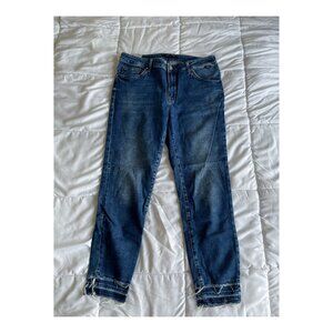 Mavi Women's Straight Leg Raw Hem Denim - 31/27